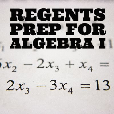 Algebra Regents Prep Promotion Image
