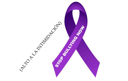 Purple Ribbon for Stopping Bullying