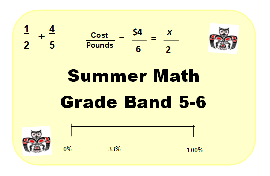 Grade Band 5-6 Summer Math