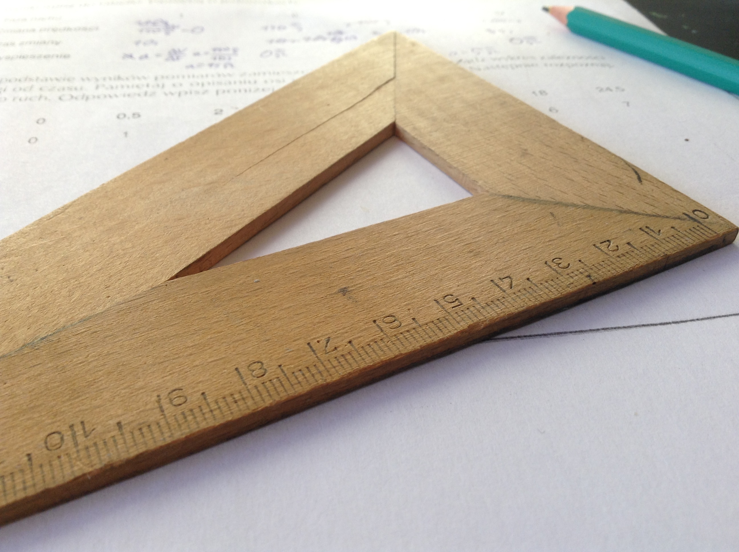 Triangular Ruler Photo by Dawid Małecki on Unsplash