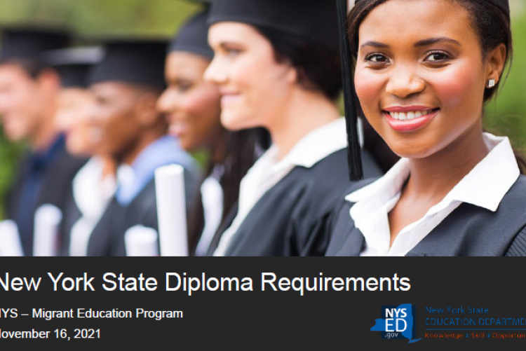 Graduation Requirement PowerPoint Cover Page